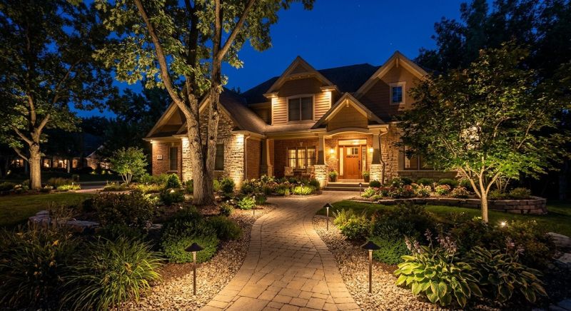 Driveway Lighting Installation in Pasadena, CA